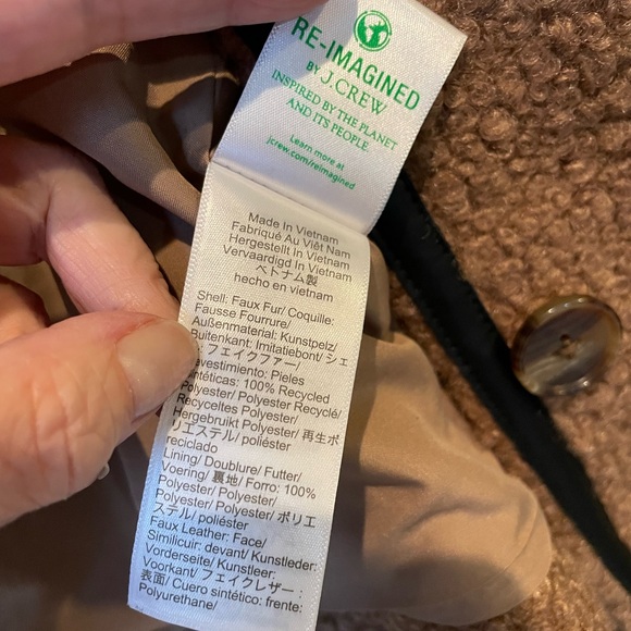 J Crew Sherpa lady jacket NWT - Picture 6 of 7